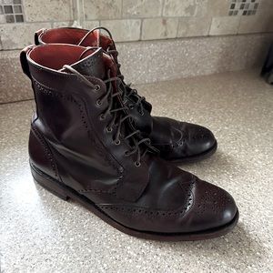 Allen Edmonds Dalton Boots in Chili, Size 10D